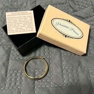 Precious Pieces 14k Gold Plated Infant Bracelet Size S